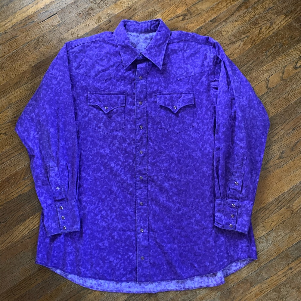 Vintage Western Pearl Snap Shirt